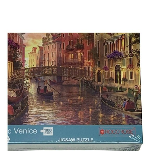 Romantic Venice Jigsaw Puzzle 1000 Pieces by Rocorose - Picture 3 of 5